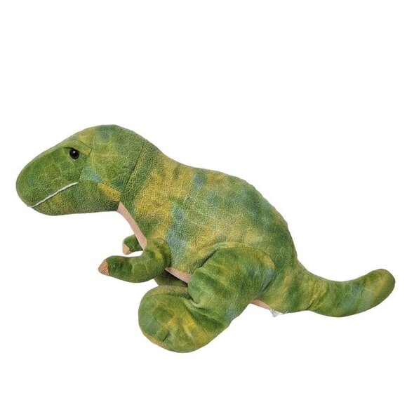 Discovery Kids Green T-Rex Dinosaur Prehistoric Plush Stuffed Animal 12" - Picture 3 of 6